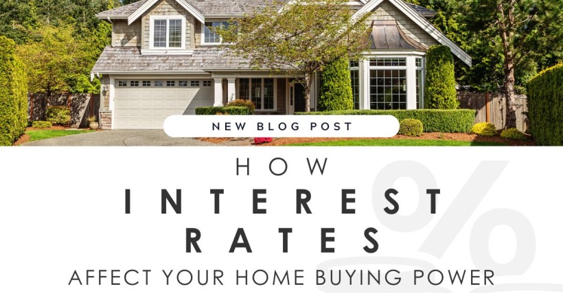 How Interest Rates Affect Your Home Buying Power